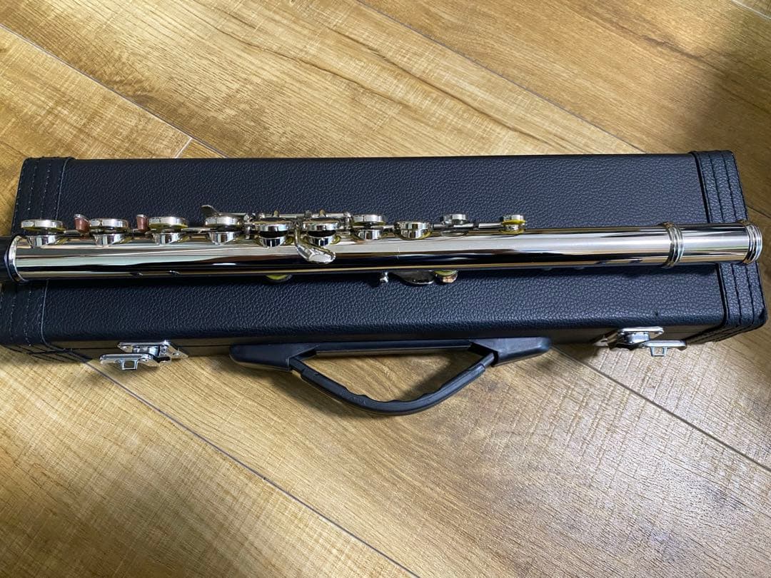 Seikaフルート 銀メッキ 16キー ケース付き