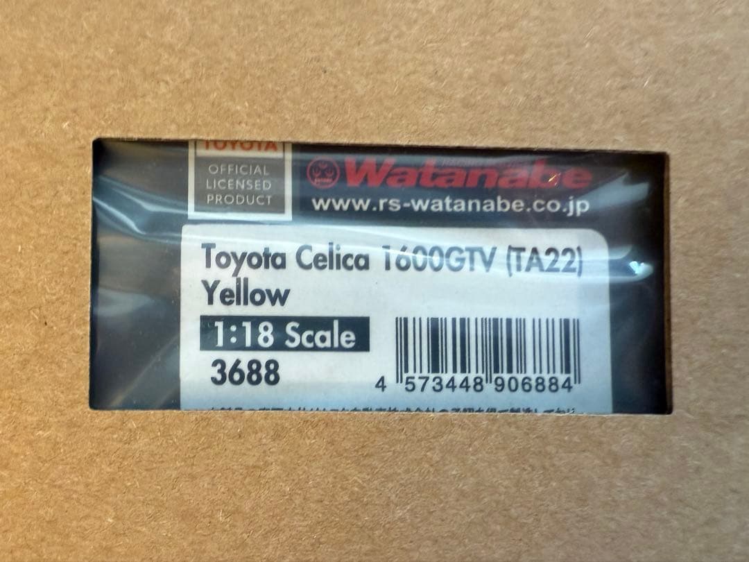 ミニカー IG3688 1/18 Toyota Celica 1600GTV (TA22)