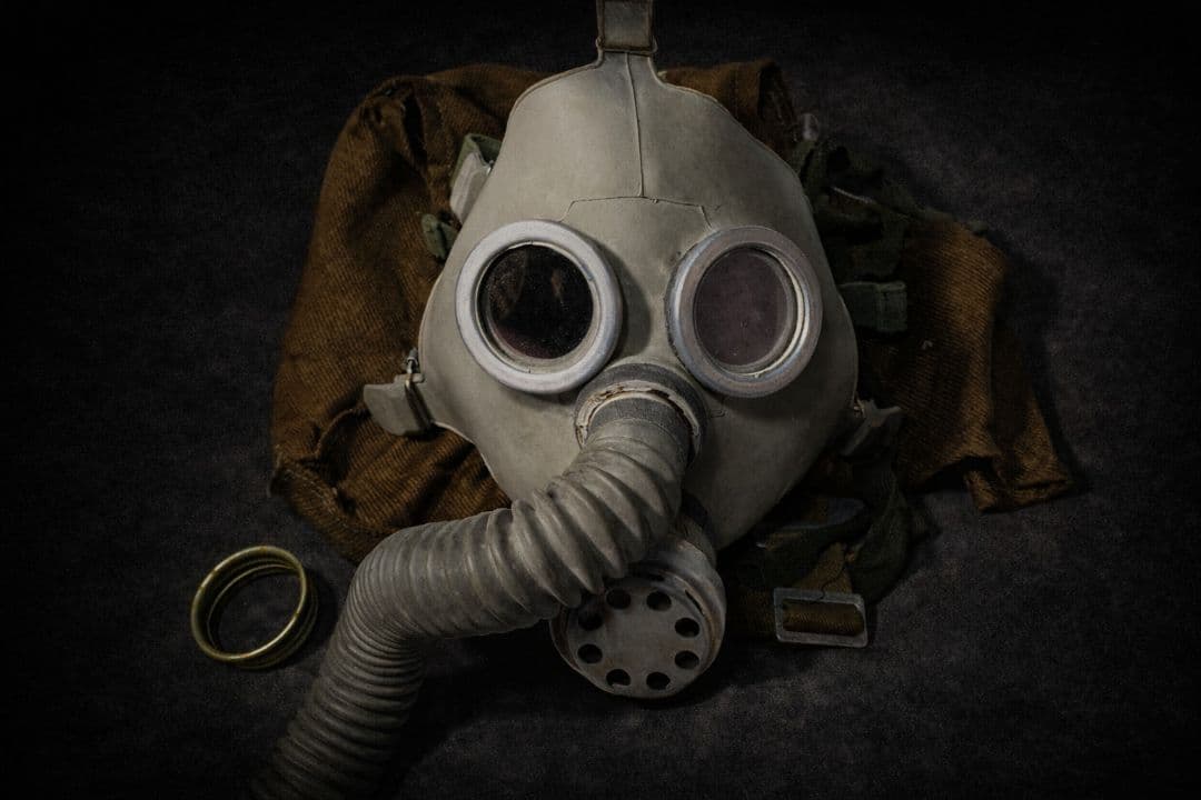 ロシア軍 実物 MD-1A GP-5 ガスマスク サイズ4 官給放出品