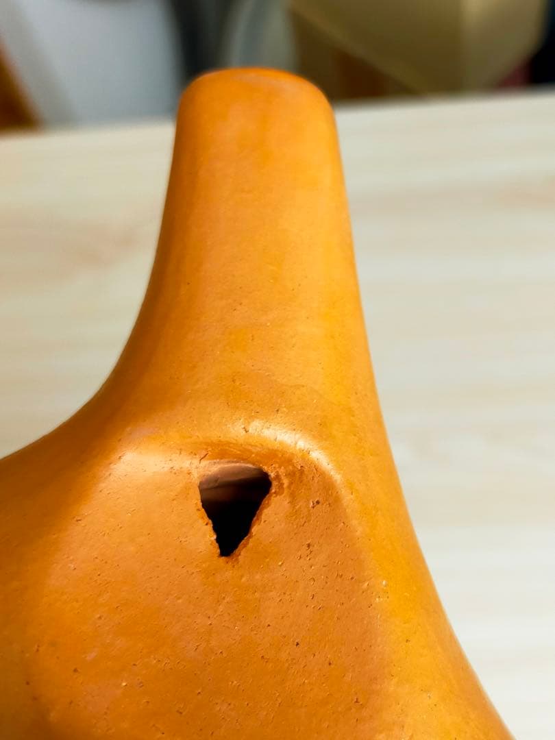 Ti amo ティアーモ イタリアーナ 陶器製オカリナ 素焼き アルトF管