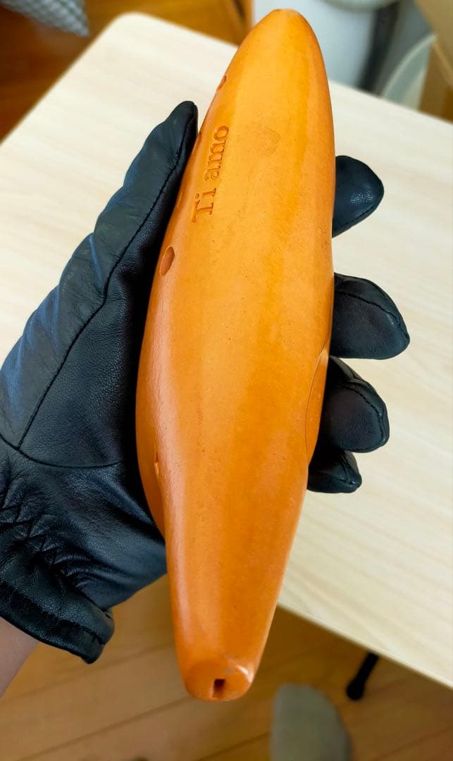 Ti amo ティアーモ イタリアーナ 陶器製オカリナ 素焼き アルトF管