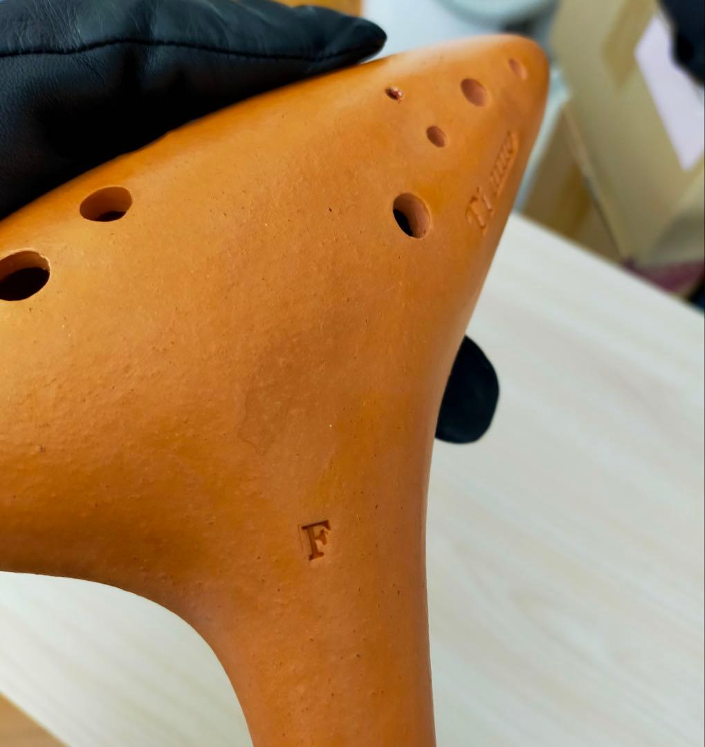 Ti amo ティアーモ イタリアーナ 陶器製オカリナ 素焼き アルトF管