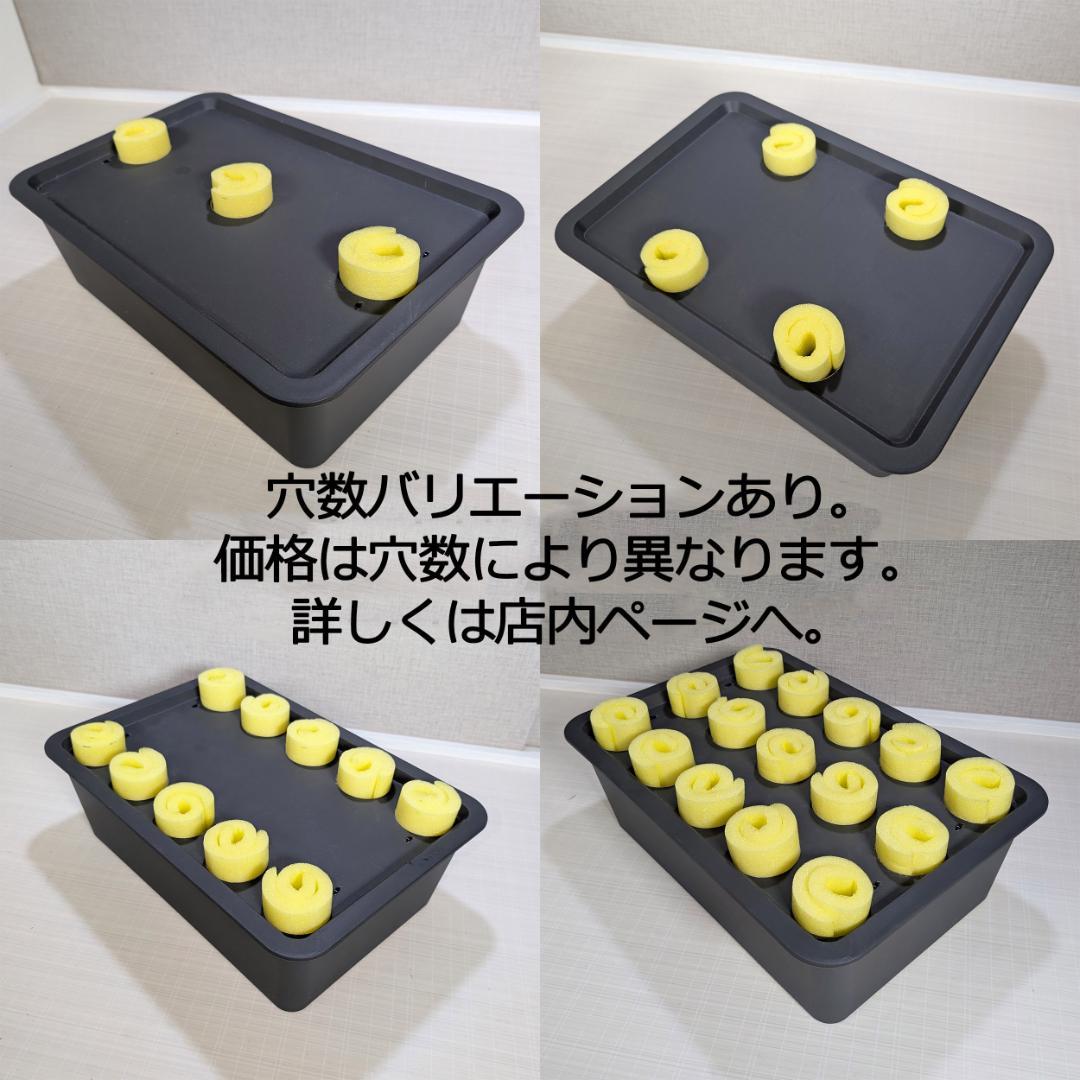 3セット！水耕栽培キット 水耕栽培器（10穴) 大