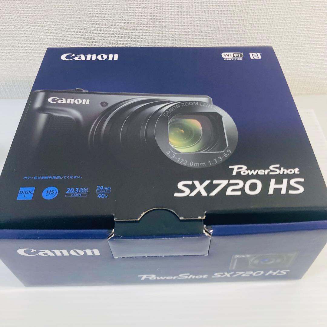 【極美品】Canon PowerShot SX720 HS BKブラック