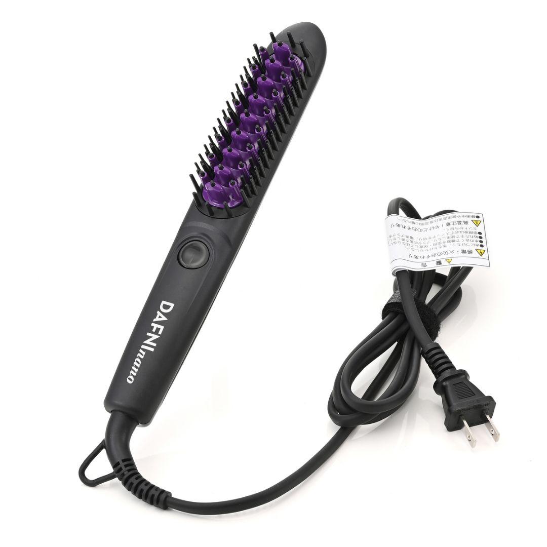 新品未開封ヤーマン、DAFNI nano ブラシ型 ヘアアイロン
