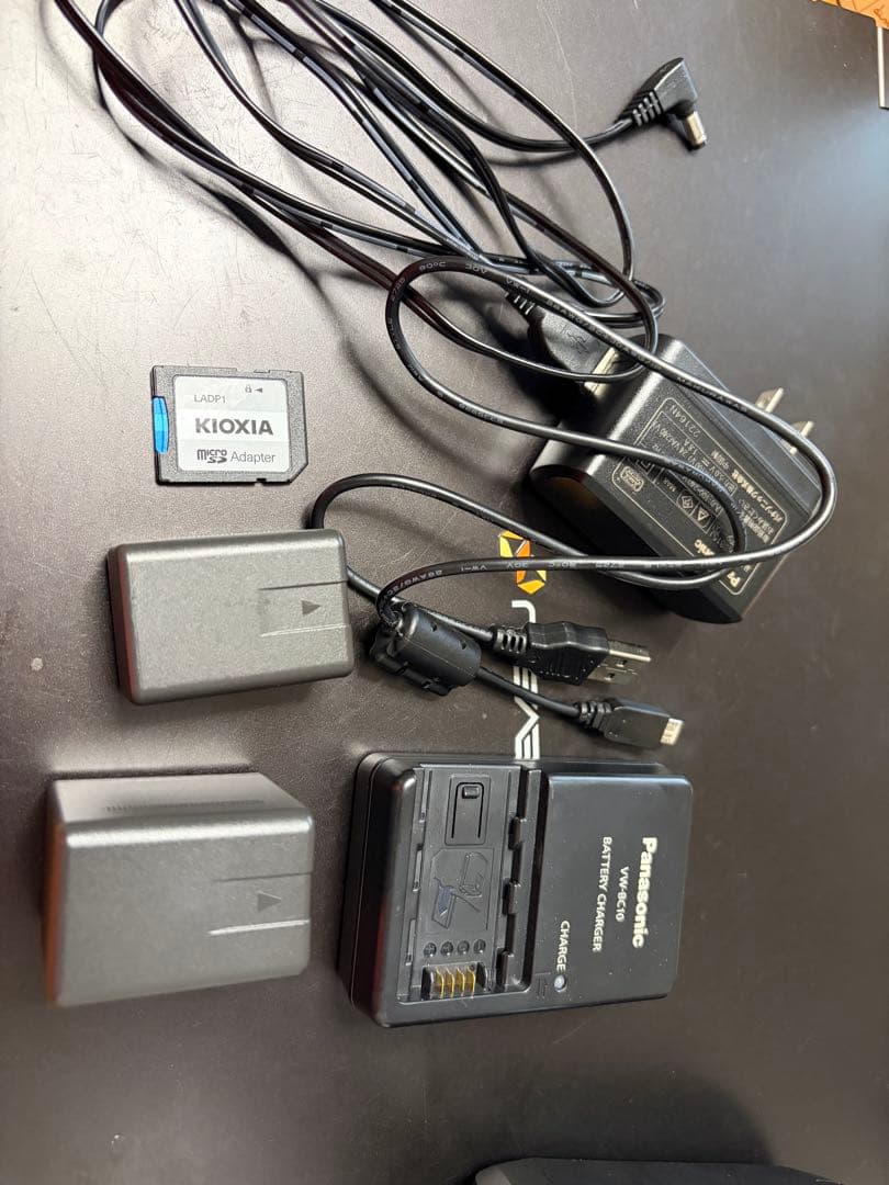 「訳あり」Panasonic フルHD ビデオカメラHC-V495M 即使用可能