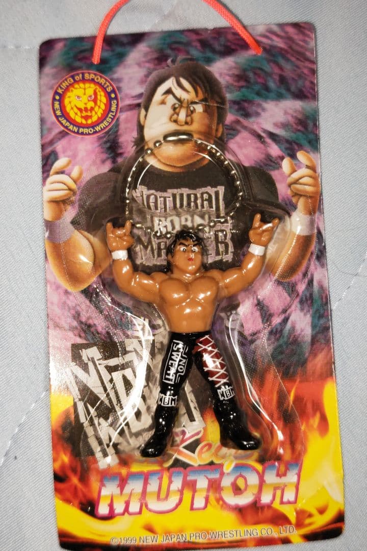 新日本プロレス　武藤敬司　蝶野正洋　獣神サンダー・ライガー　キーホルダーセット