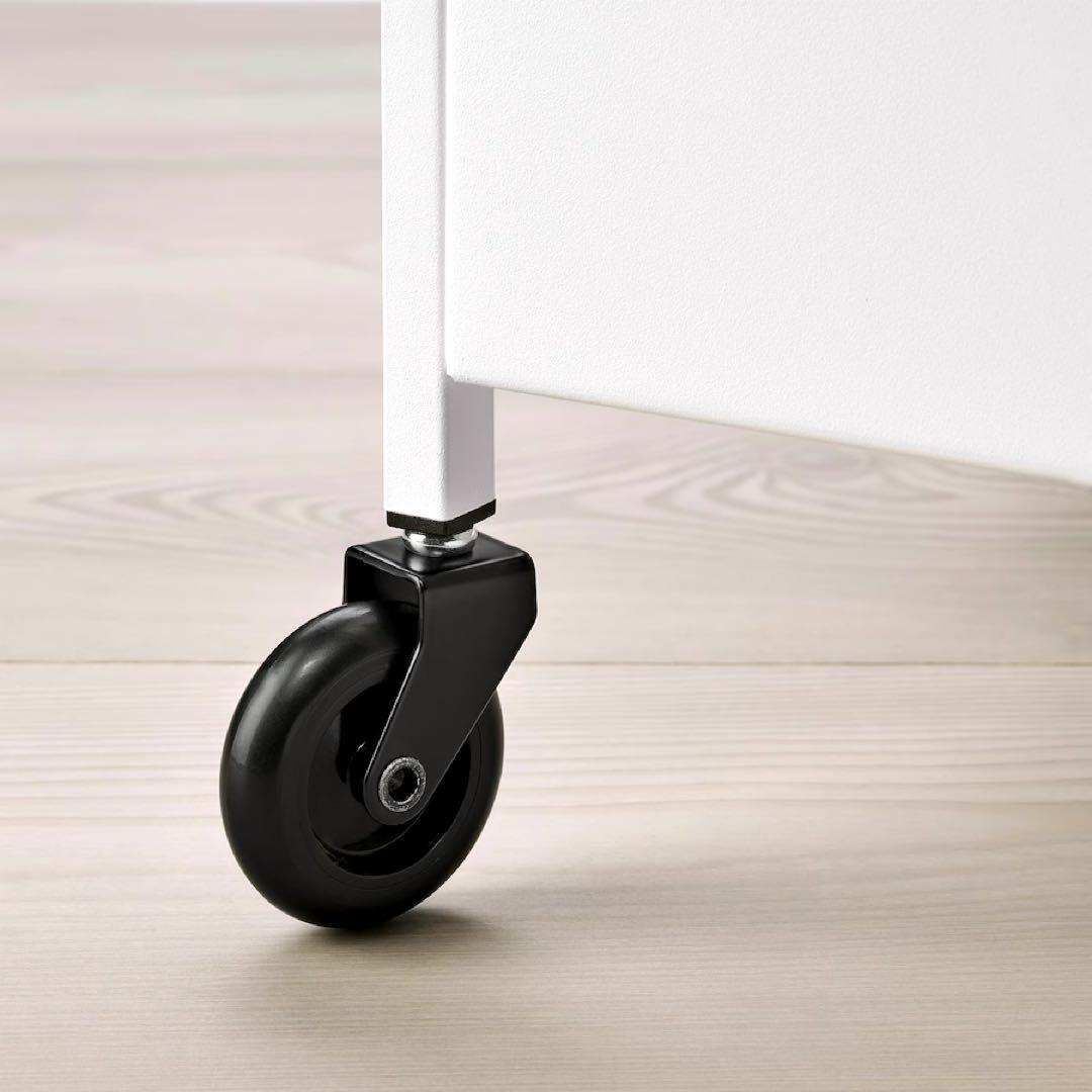 IKEA イケア　新品未使用　ニッサフォース ワゴン　ホワイト