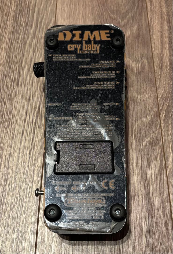 CryBabyダイムバックモデルパンテラPANTERAワウ