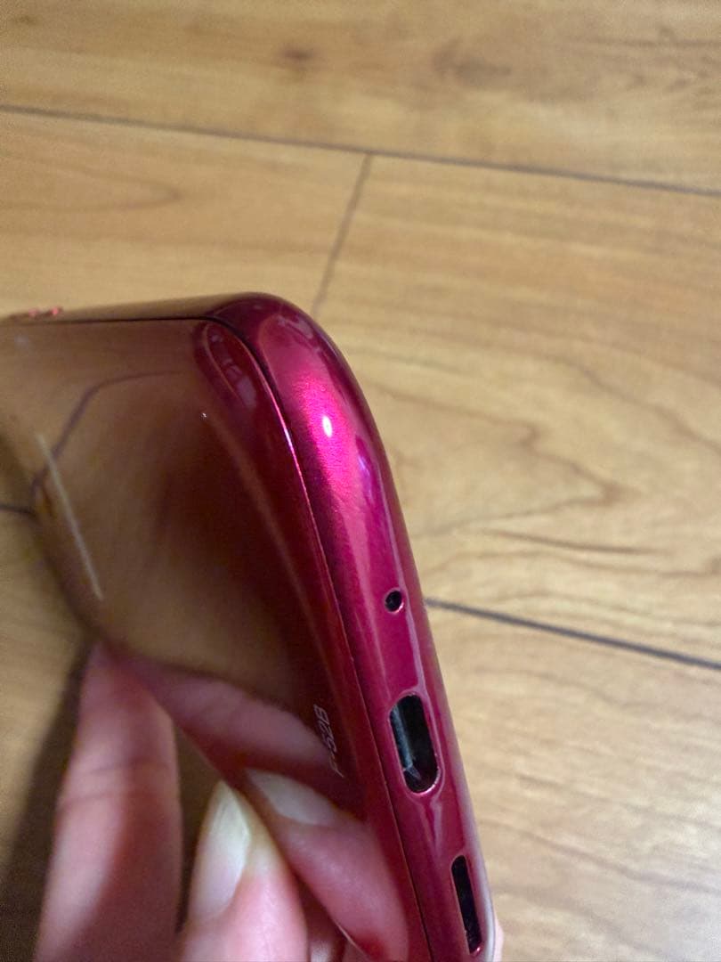 docomo F-52B レッド スマートフォン 本体