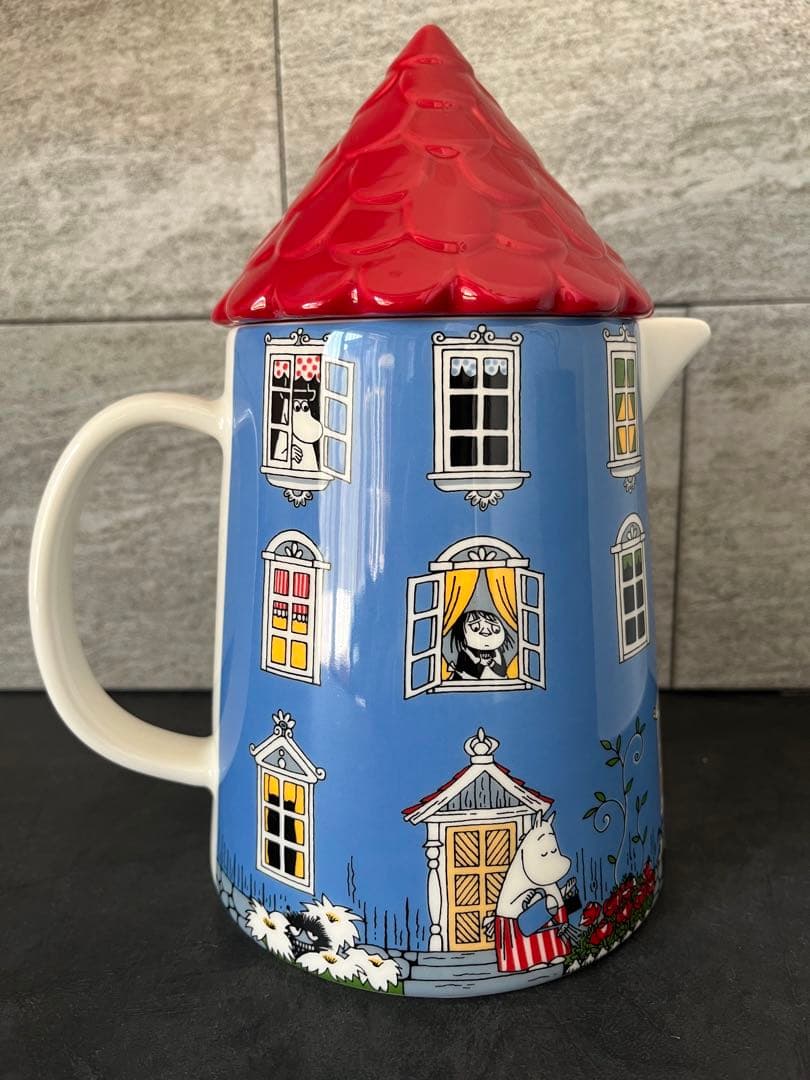 【新品＊未使用】ARABIA ムーミン　ピッチャー　ムーミンハウス　１ℓ