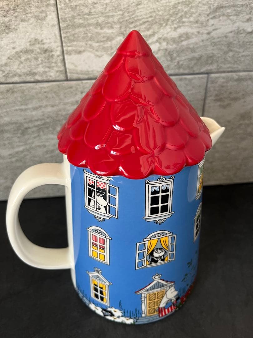 【新品＊未使用】ARABIA ムーミン　ピッチャー　ムーミンハウス　１ℓ