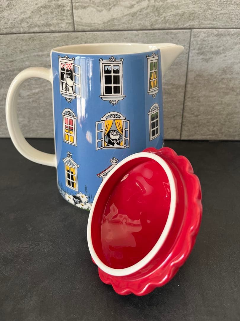 【新品＊未使用】ARABIA ムーミン　ピッチャー　ムーミンハウス　１ℓ