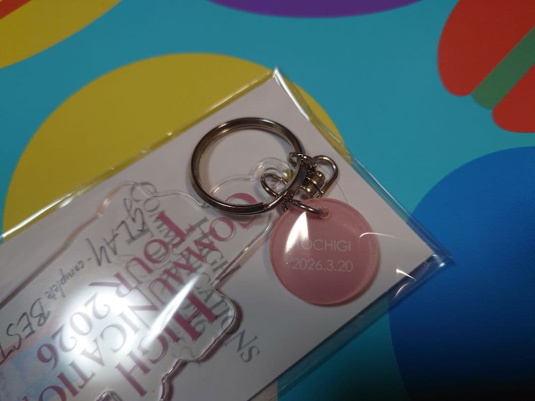 GLAY　HIGHCOMMUNICATIONS TOUR 2026アクキーと銀テ