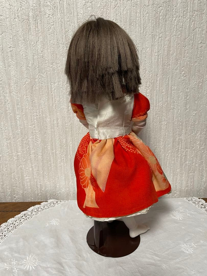 創作人形⑬（綿紗使用） ハンドメイド アンティーク着物 球体関節 女の子 ドール