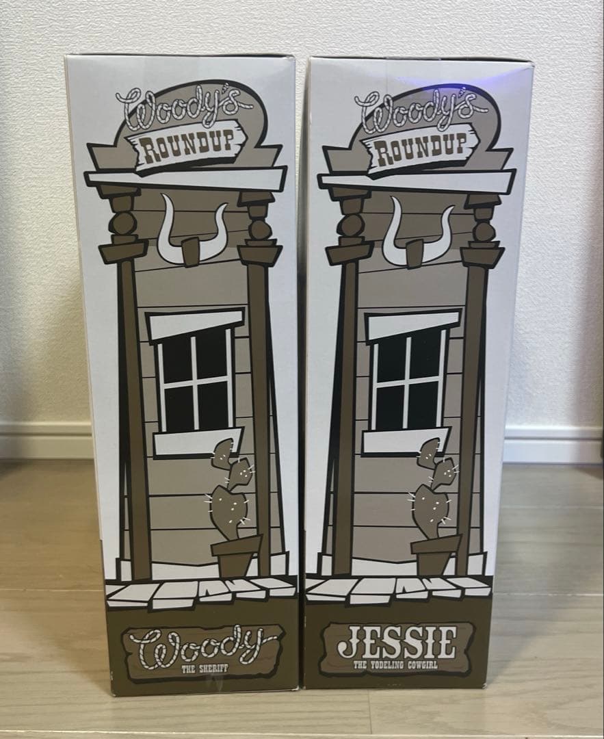トイストーリー ウッディ　ジェシー 30周年　ラウンドアップ　タカラトミー2点