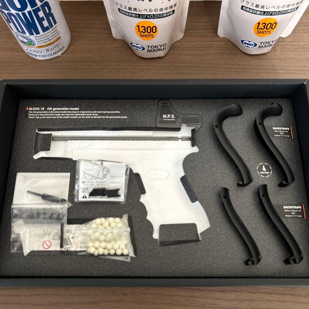 GLOCK 19 Gen 4 ガスガンセット