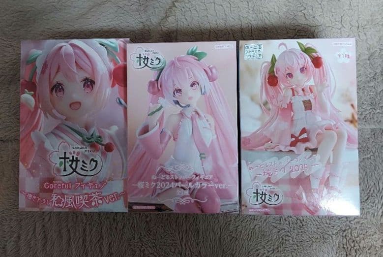 シリ桜ミクぬーどるストッパーフィギュアセット