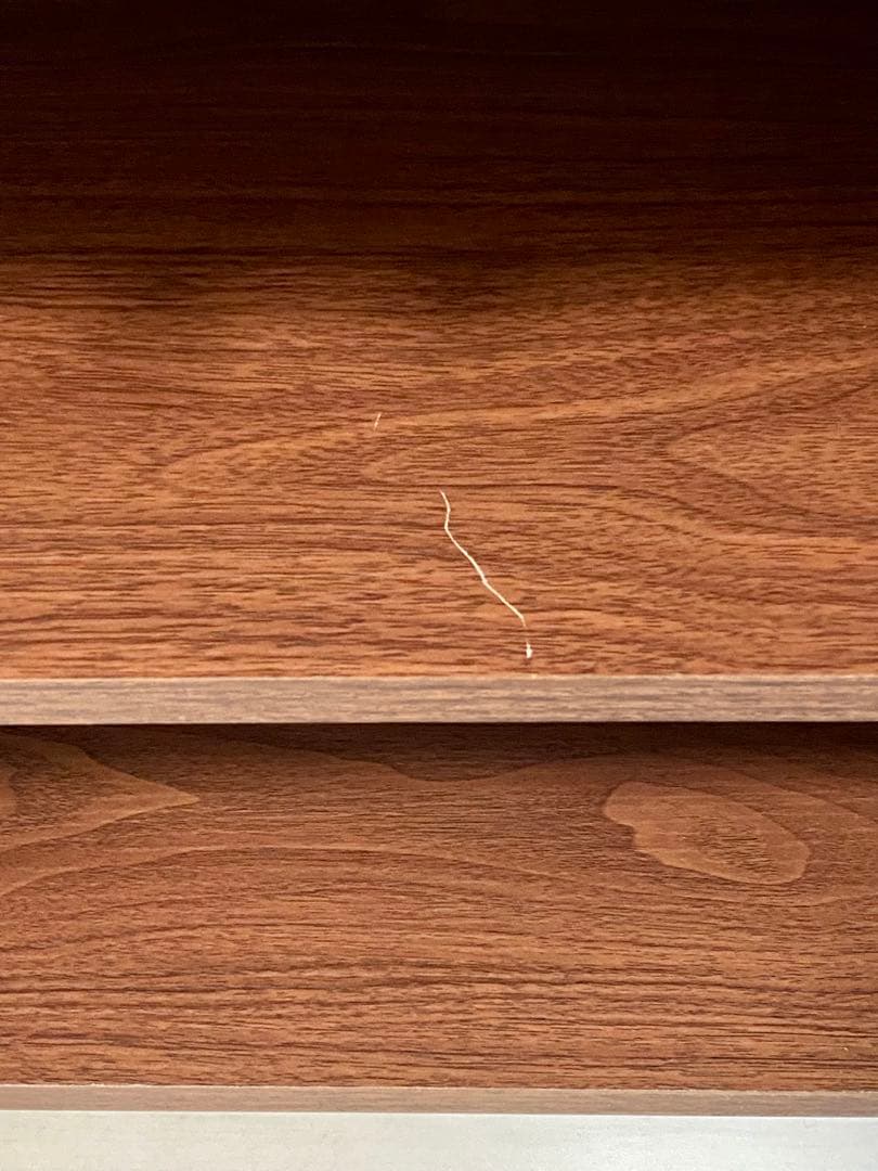 【大型家具】2月まで！ウッド調キャビネット/送料込み