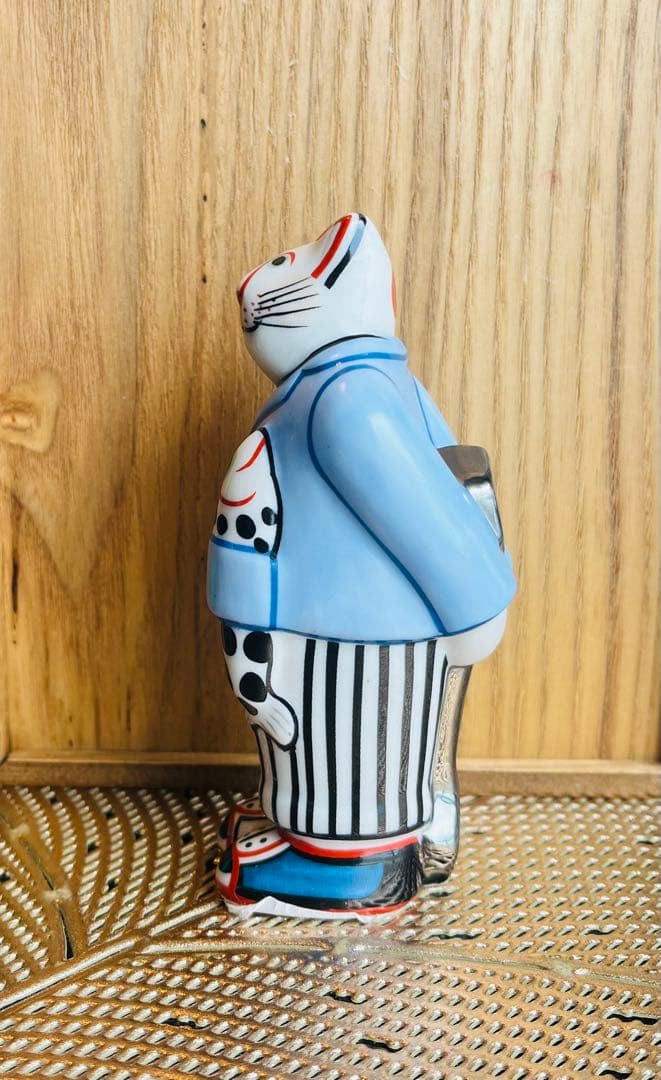 【美品】Villeroy & Boch ビレロイ&ボッホ 猫の置物 陶器