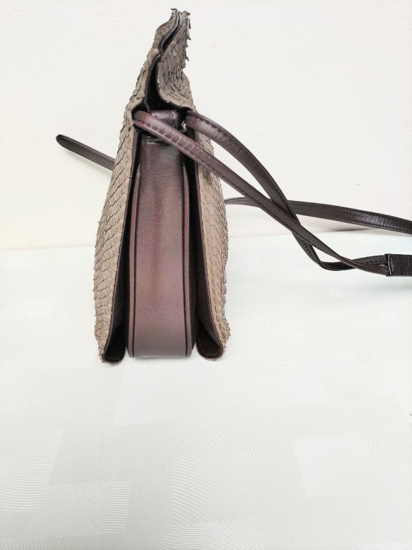 ヘビ革 クロコダイル風 バッグ