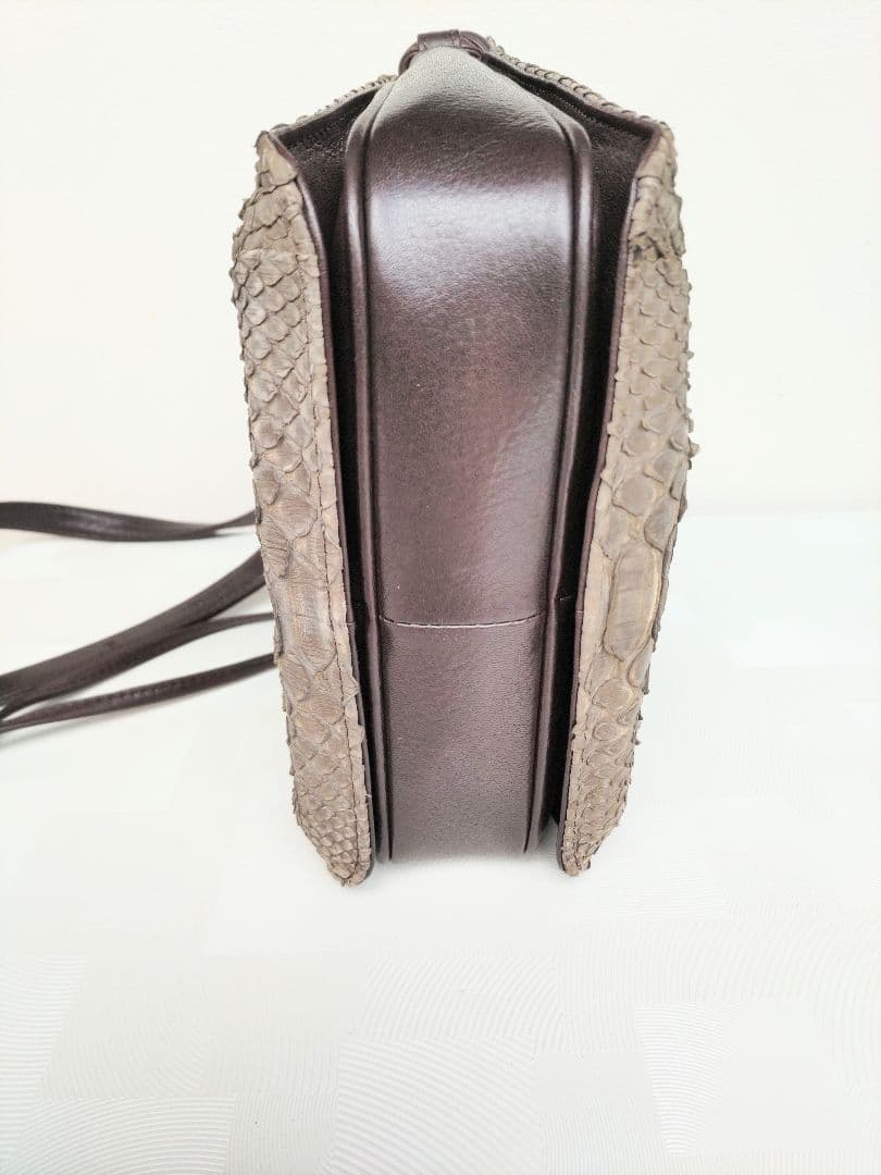 ヘビ革 クロコダイル風 バッグ
