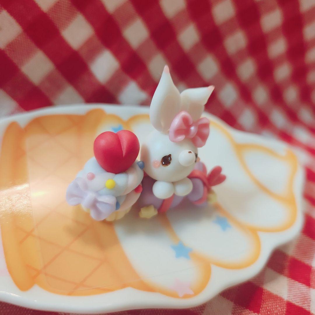ハートカップケーキ♡うさぎちゃん