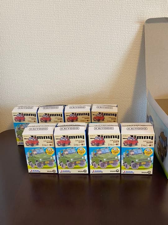 海洋堂miniQ スズキデフォルメ軽自動車ジムニー編 フルコンプ