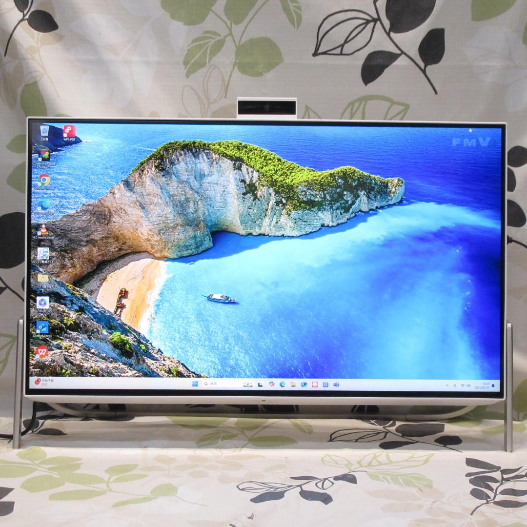 美品！Win11公式対応8世代i7/メ16/SSD+HDD/DVD/カメラ/無線