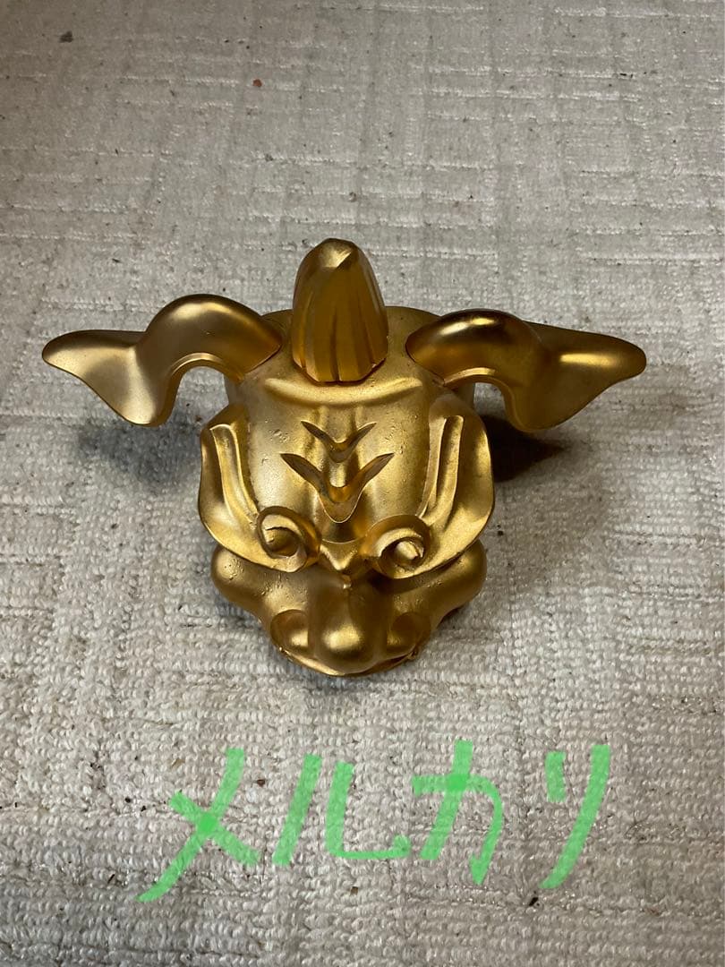 金の越後獅子　【24k GP 口が大きく開きます　ケース無し　現状渡し】。