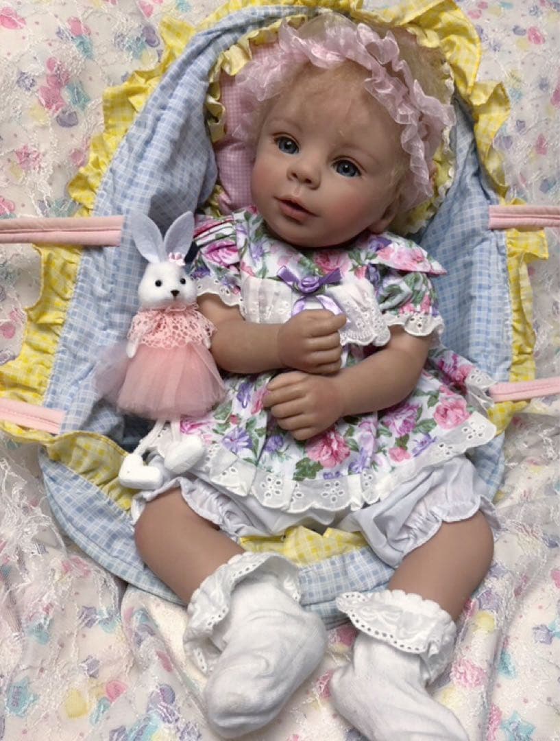 ヴィンテージMasterpiece Doll 抱き人形　リボーンドール