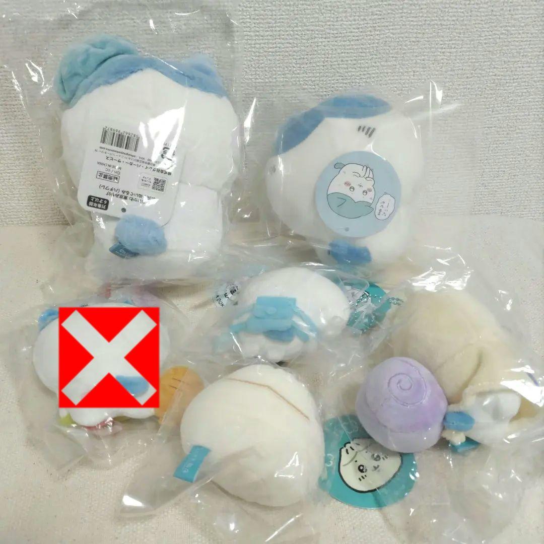 ちいかわ　ハチワレ　ぬいぐるみ　マスコット　6点セット　まとめ売り