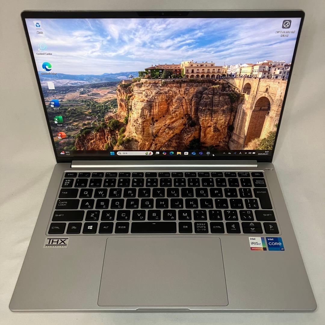 準美品 DAIV 4P 第11世代 i7 32GB SSD WUXGA オフィス