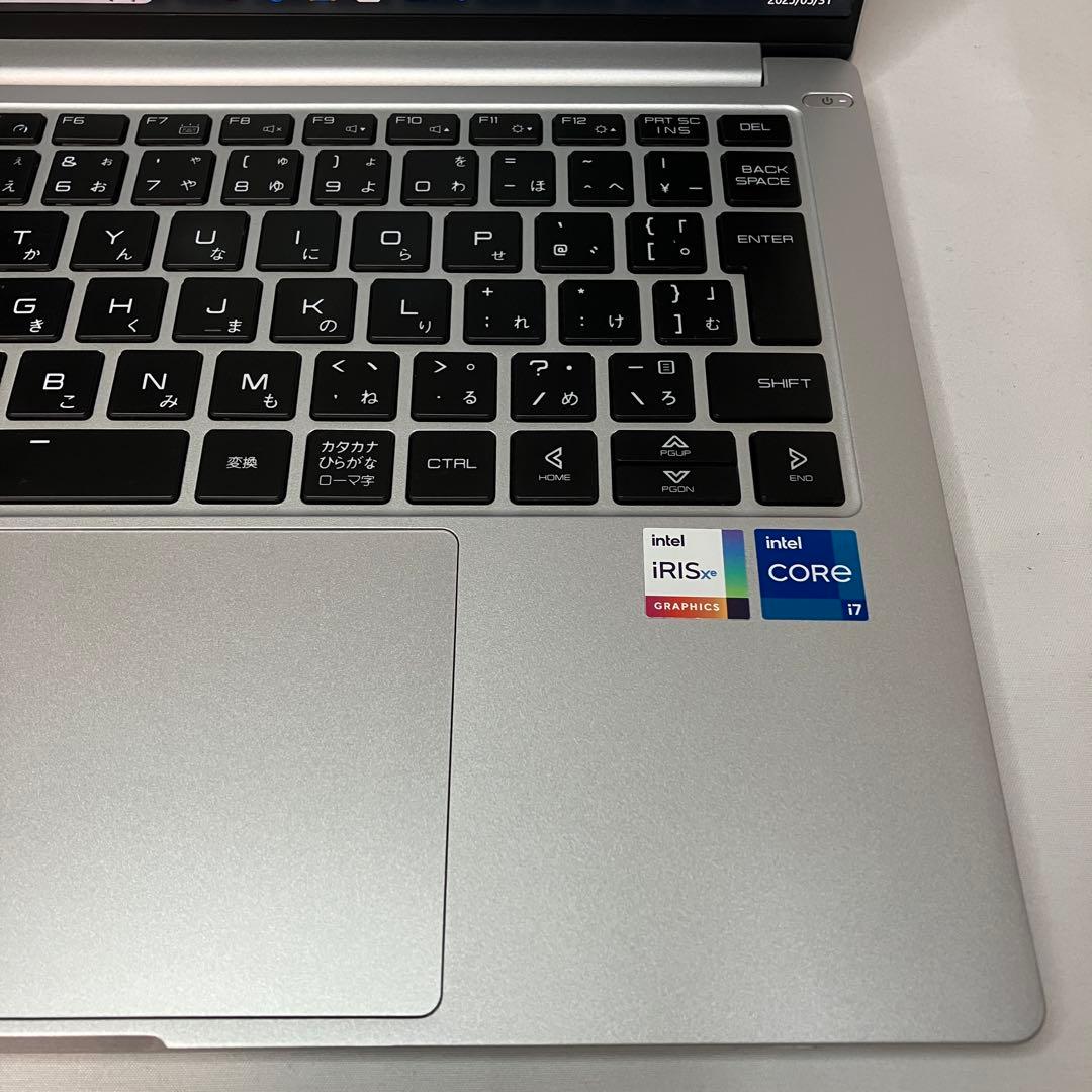 準美品 DAIV 4P 第11世代 i7 32GB SSD WUXGA オフィス