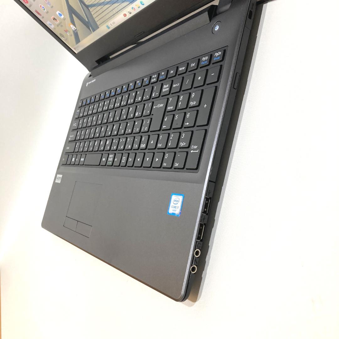 訳あり✨超速i7・カメラ・大容量✨グレー✨すぐ使えるノートパソコン◇T421-2