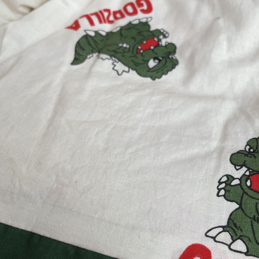 【値下げ】GODZILLA　ゴジラ　はんてん　半纏　中綿入りどてら　防寒　希少