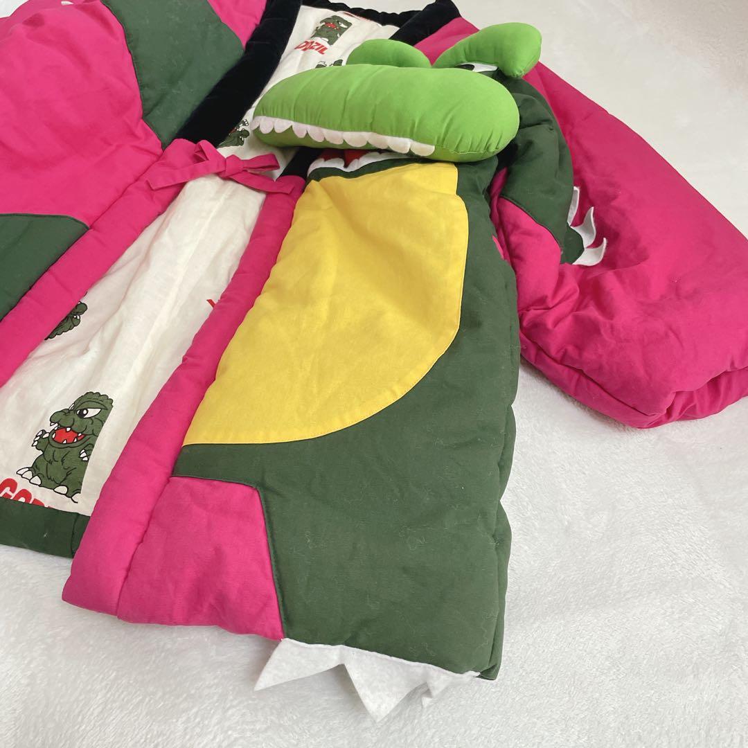 【値下げ】GODZILLA　ゴジラ　はんてん　半纏　中綿入りどてら　防寒　希少