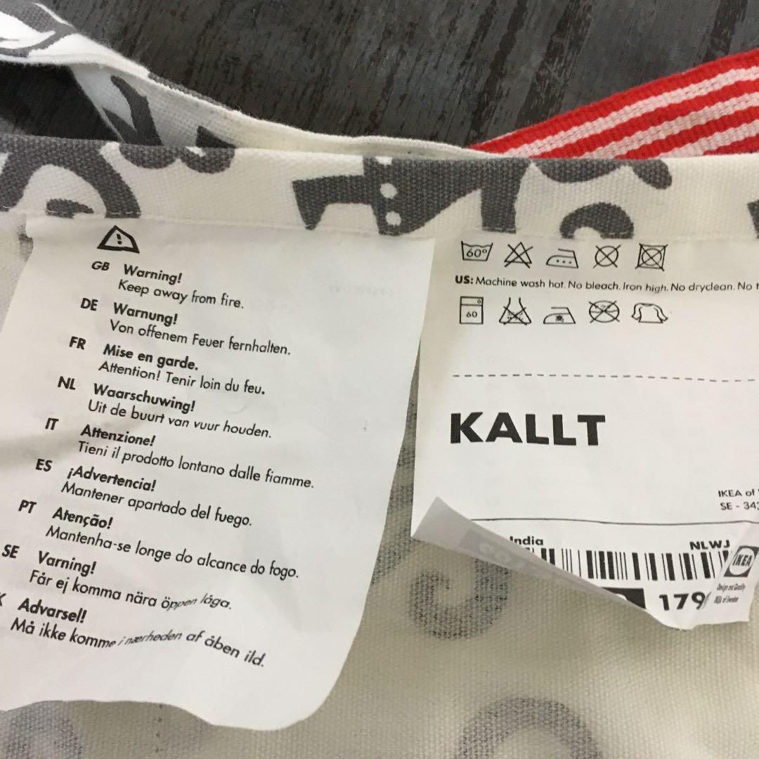 IKEA 希少　キッズ　陶器ままごと ギフト袋　ナフキン　エプロン　食器