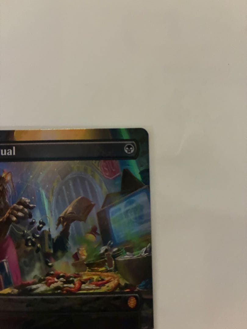 MTG 暗黒の儀式 Dark Ritual 英語 ピザバンドル　プロモ Foil