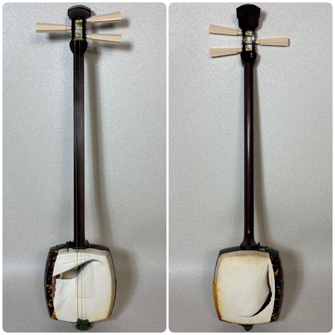 津軽三味線 紅木 太棹 正寸 五厘大