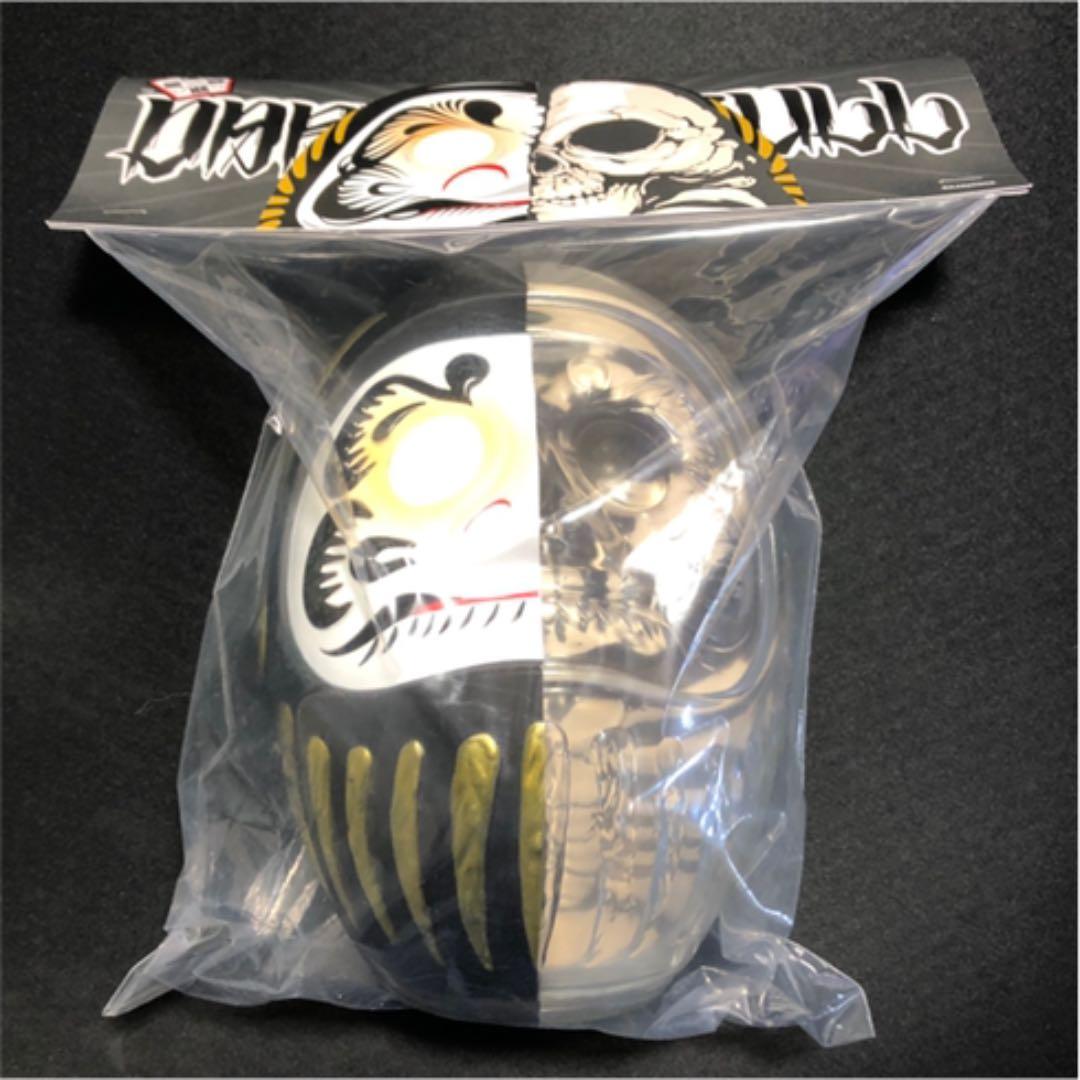 シークレットベース DARUMA SKULL MATTE BLACK