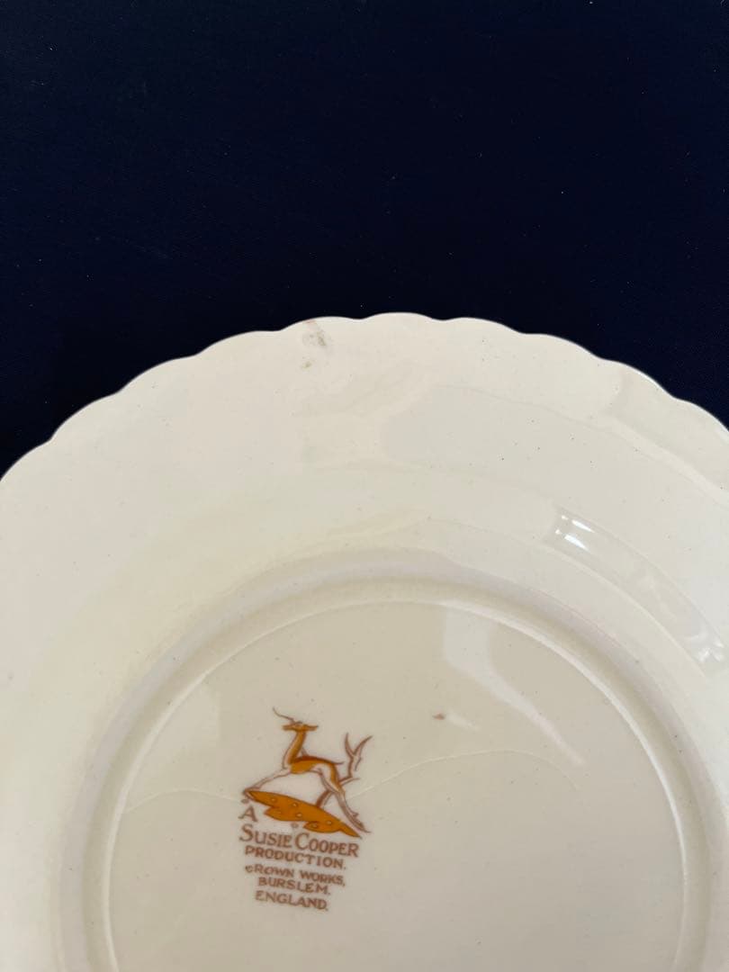 ▪️スージー クーパー▪️プレート▪️パトリシアローズ　スパイラル　美品