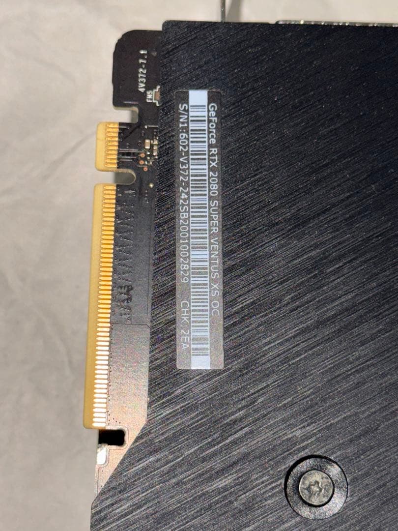 NVIDIA GeForce RTX 2080 Super ジャンク