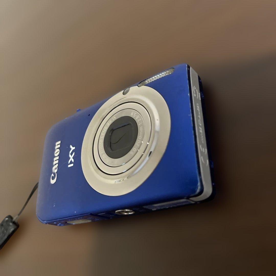 4607 Canon IXY 210F ブルー デジカメ