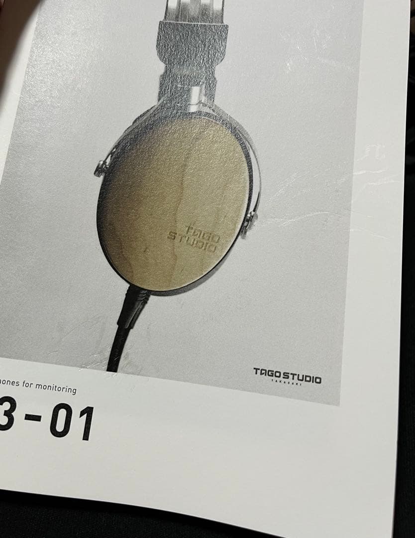 【美品/ほぼ未使用】Tago Studio ヘッドホン T3-01