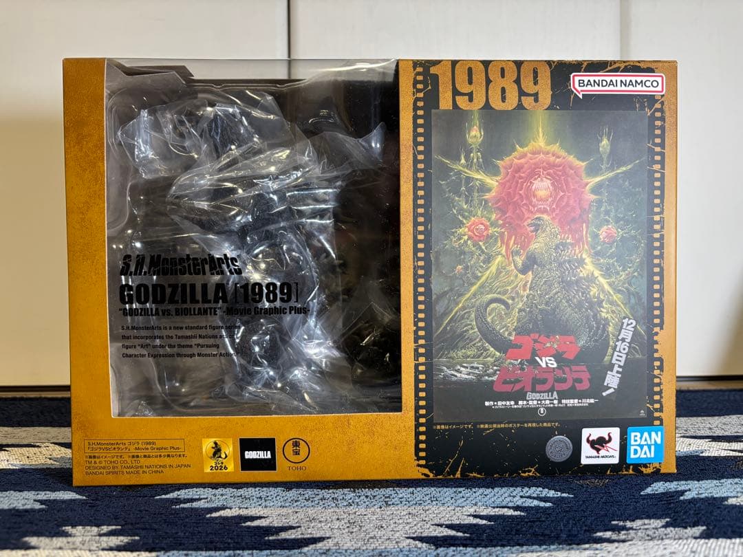 S.H.MonsterArts ゴジラ[1989] ムービーグラフィックプラス