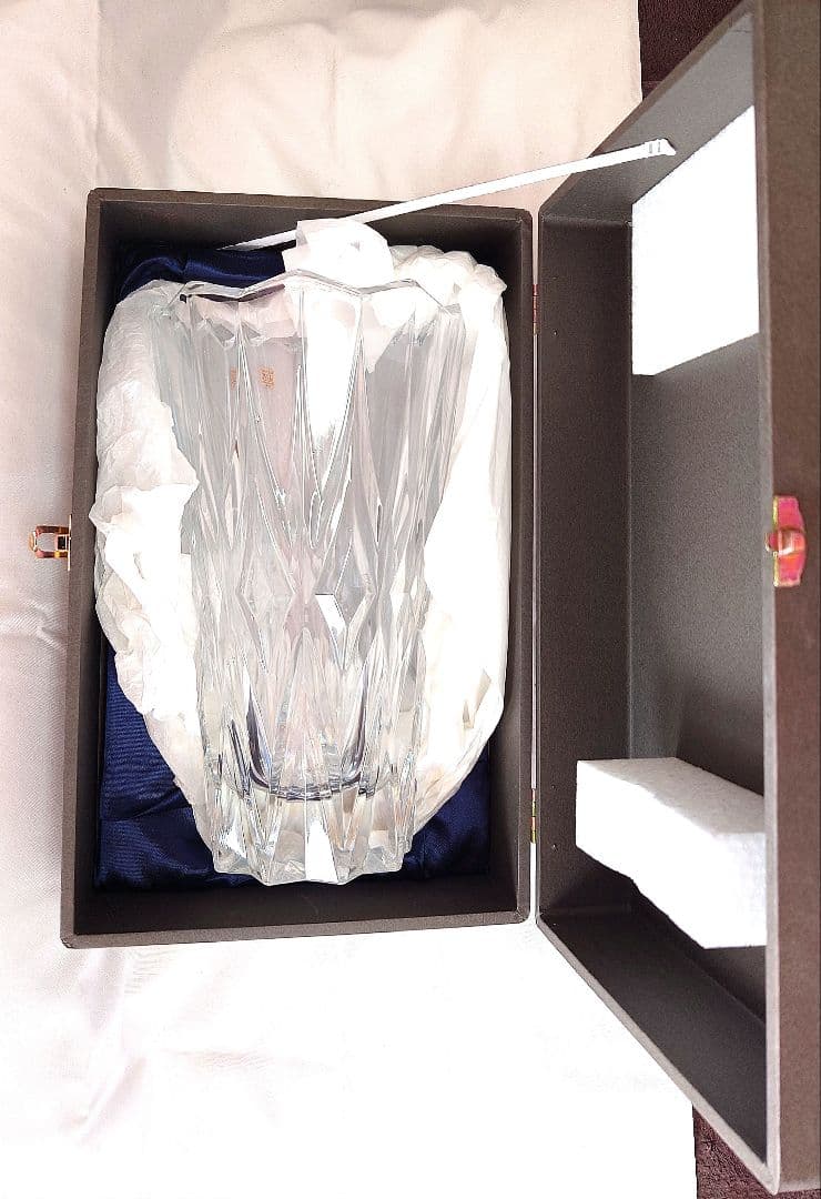 CRISTAL D'ARQUES クリスタル花瓶　クリスタルダルク PARIS