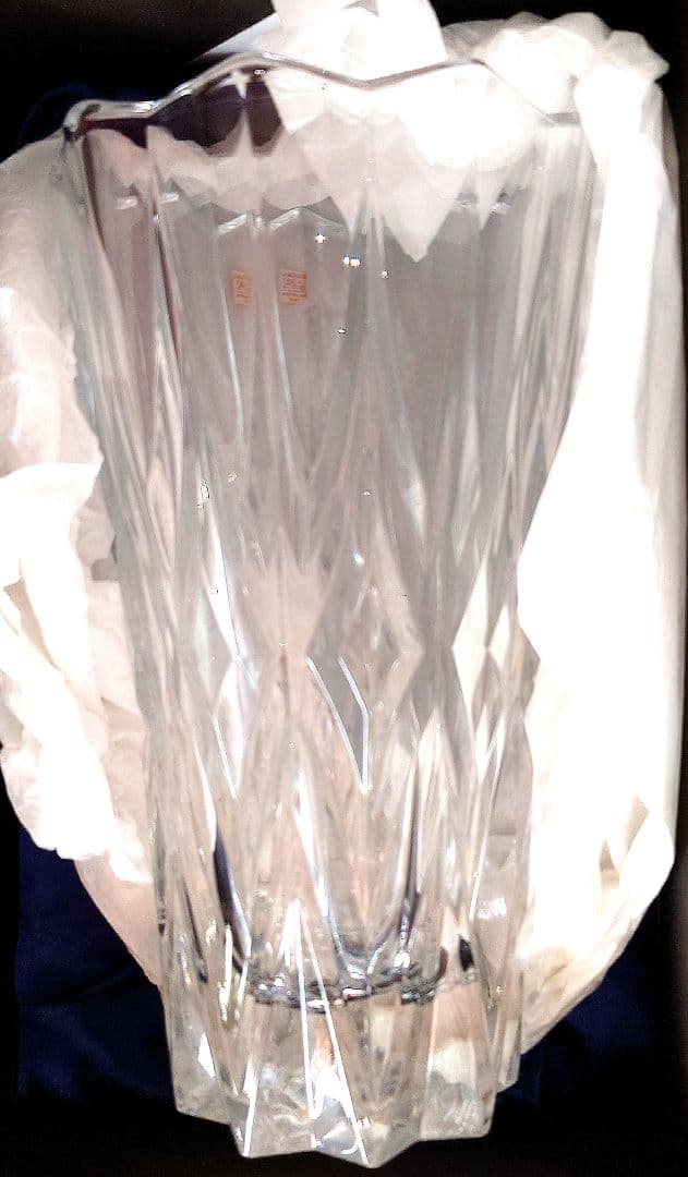 CRISTAL D'ARQUES クリスタル花瓶　クリスタルダルク PARIS