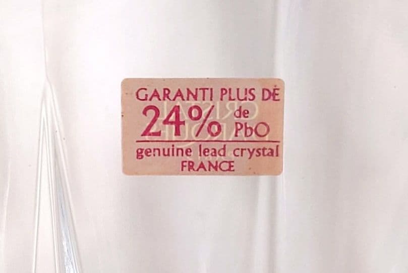 CRISTAL D'ARQUES クリスタル花瓶　クリスタルダルク PARIS