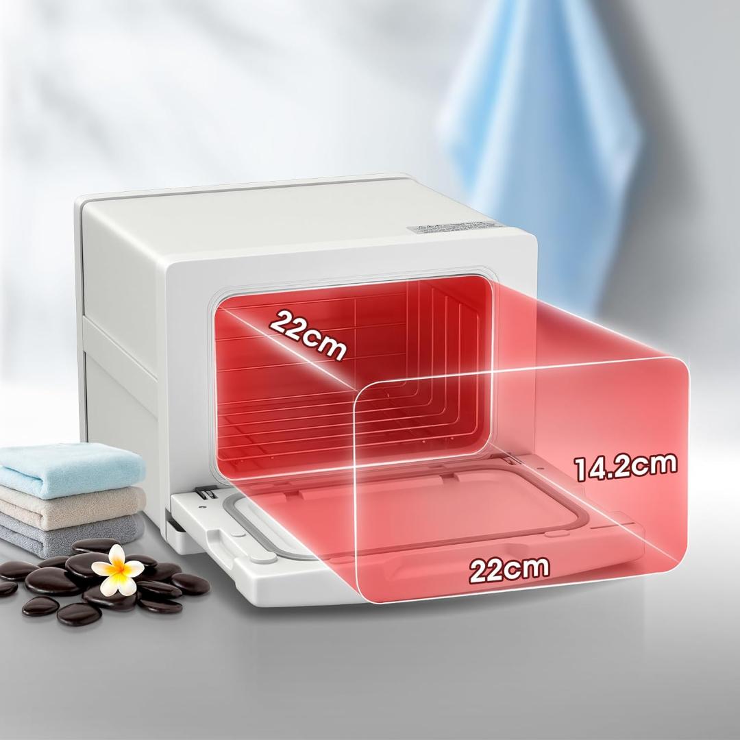 【開封済み・未使用】タオルウォーマー GH-8F　おしぼり蒸し器　ホワイト